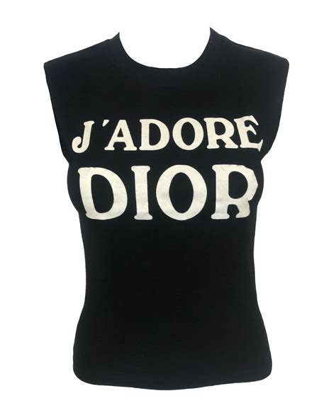 j'adore dior top|authentic christian dior tops.